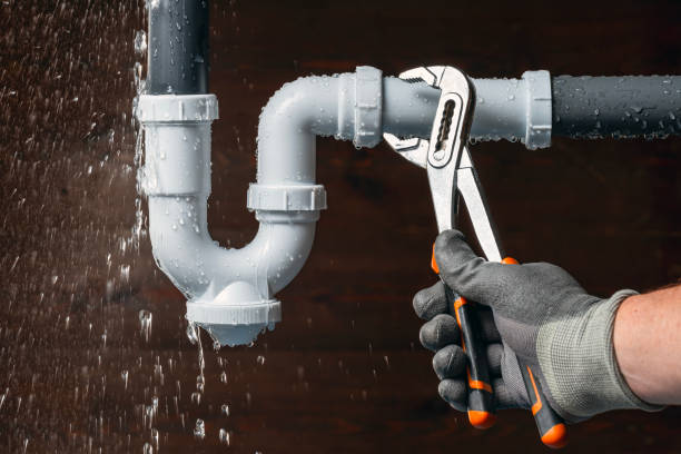 Professional Emergency Plumber technician working in Byron, MI